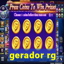 gerador rg